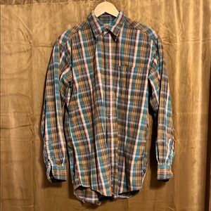 Men's Multicolor Plaid Shirt